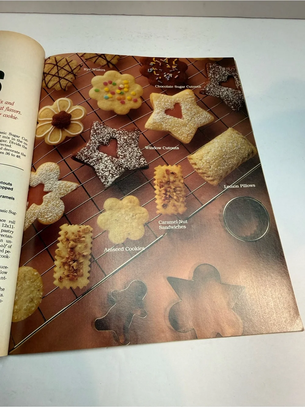 Better Homes and Gardens Christmas Cookies Magazine 1990 Holiday Recipes